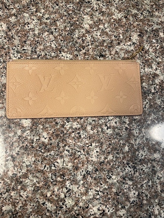 Louis Vuitton Handbags - Louis Vuitton Nude Embossed Monogram Zip pouch … AUTHENTIC